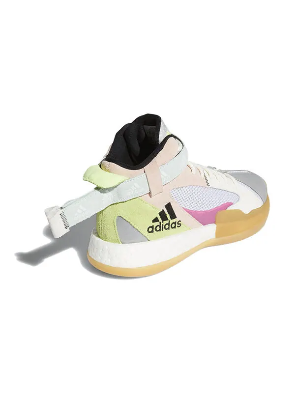 Кроссовки тройной Adidas — изображение 3 из 4, розовый/белый/желтый