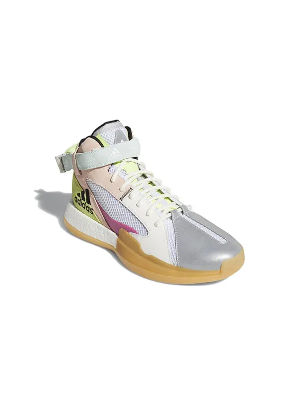 Кроссовки тройной Adidas — изображение 4 из 4, розовый/белый/желтый