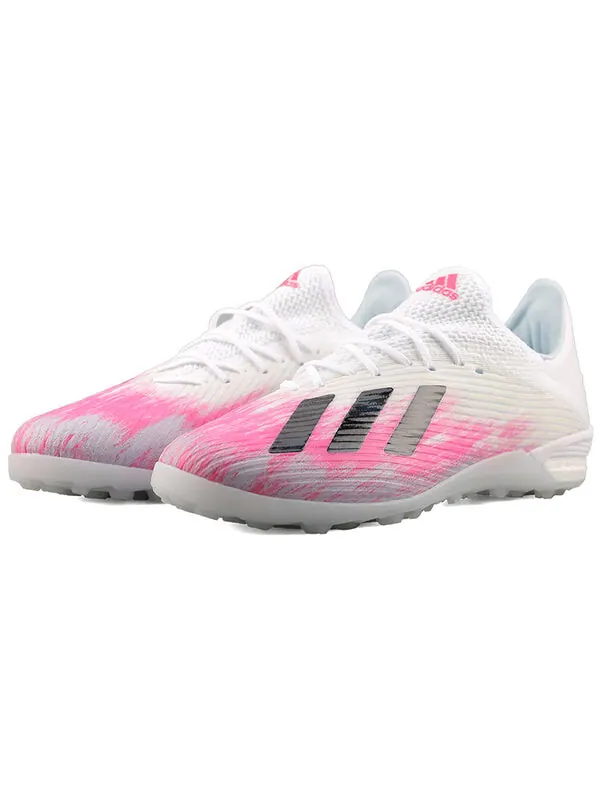 Кроссовки х 19.1 Adidas — изображение 3 из 4, белый/розовый