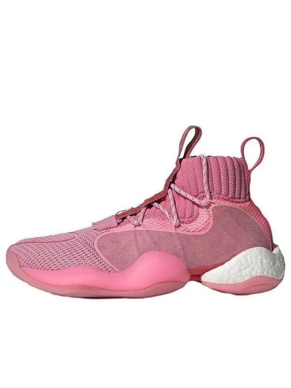 Кроссовки x pharrell crazy byw x Adidas — изображение 1 из 4, розовый