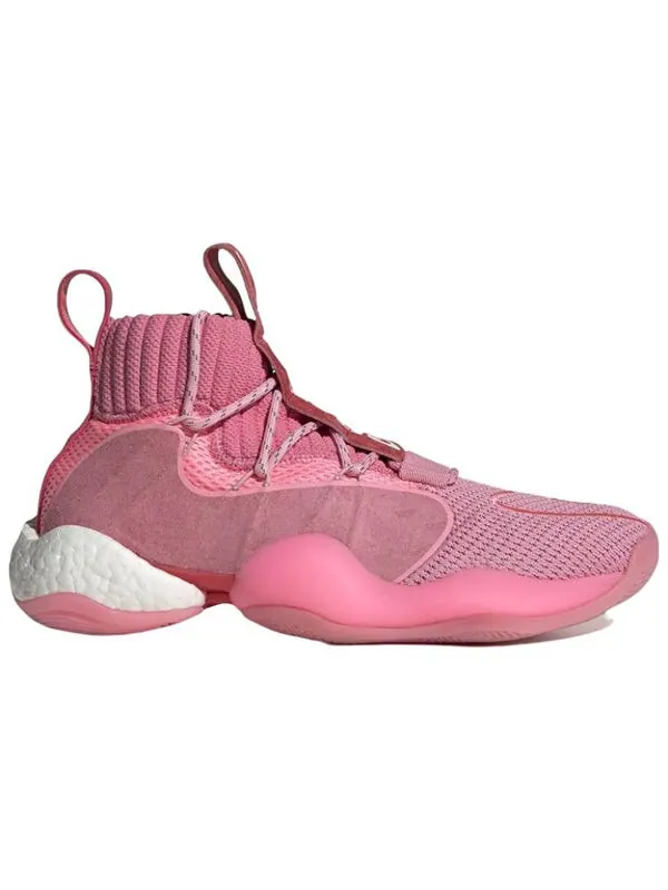 Кроссовки x pharrell crazy byw x Adidas — изображение 2 из 4, розовый