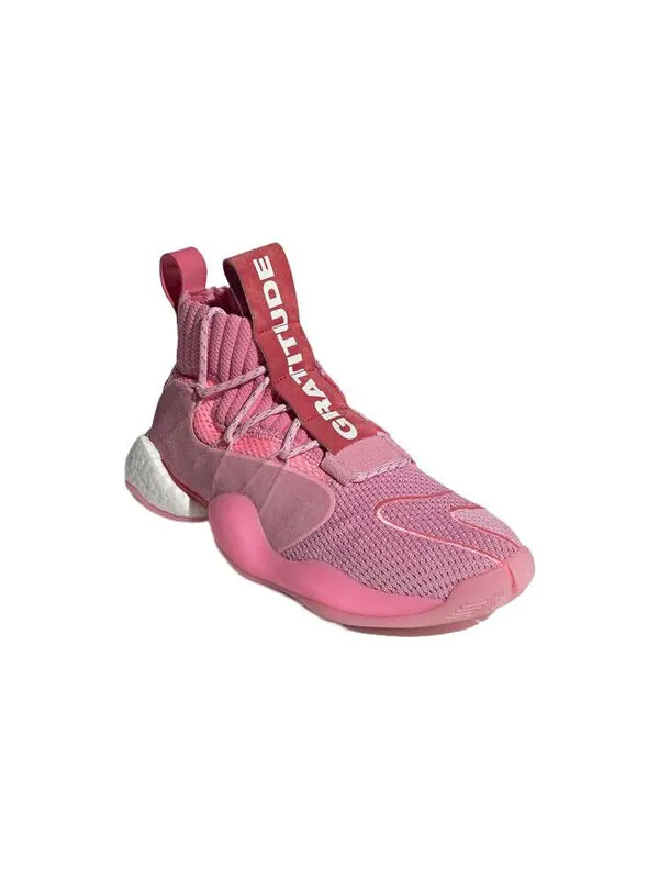 Кроссовки x pharrell crazy byw x Adidas — изображение 3 из 4, розовый
