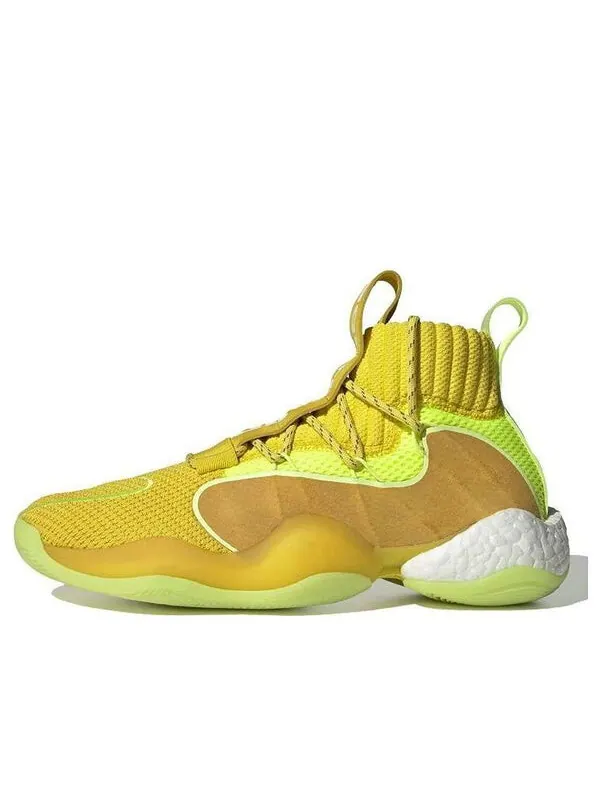 Кроссовки x pharrell crazy byw x Adidas — изображение 1 из 4, желтый