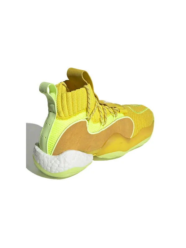 Кроссовки x pharrell crazy byw x Adidas — изображение 3 из 4, желтый