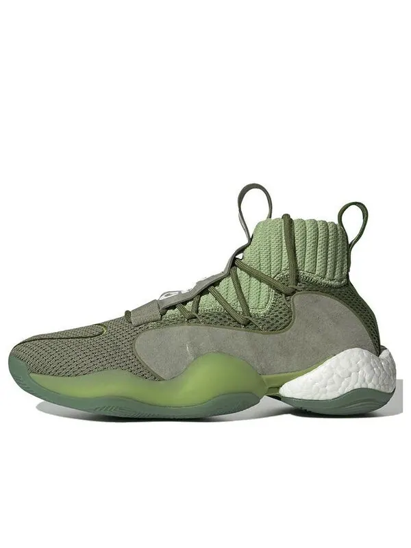 Кроссовки x pharrell crazy byw x Adidas — изображение 1 из 4, зеленый