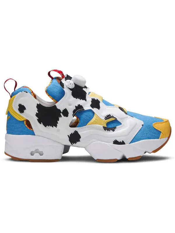 Кроссовки toy story 4 x bait x instapump fury og mixed 'woody and buzz' Reebok — изображение 2 из 4, синий