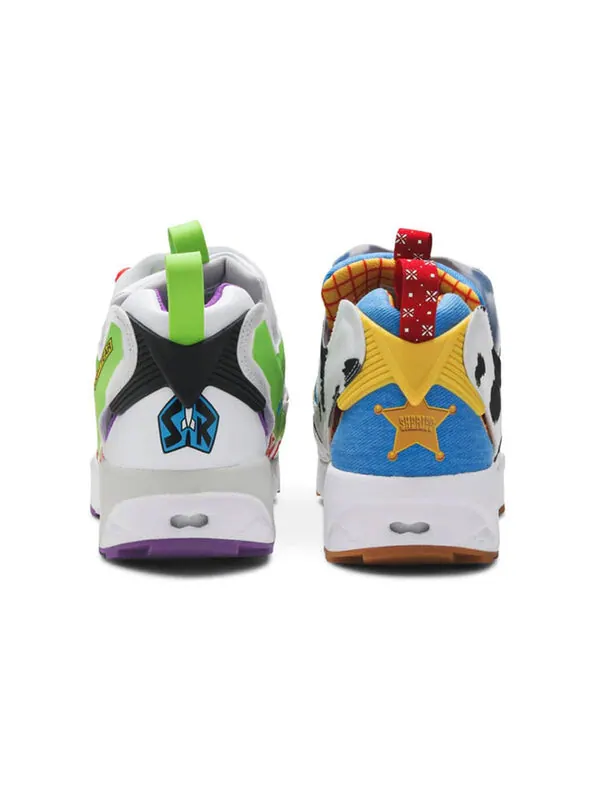 Кроссовки toy story 4 x bait x instapump fury og mixed 'woody and buzz' Reebok — изображение 4 из 4, синий