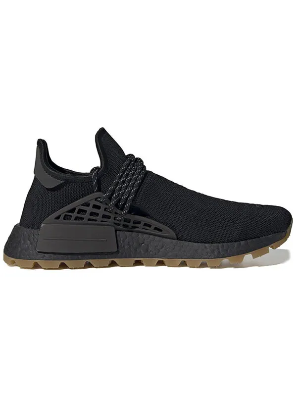 Кроссовки x pharrell nmd hu trail prd Adidas — изображение 2 из 4, черный/черный