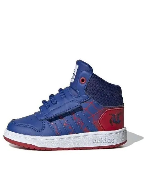 Кроссовки neo hoops mid 2.0 Adidas — изображение 1 из 4, синий/красный