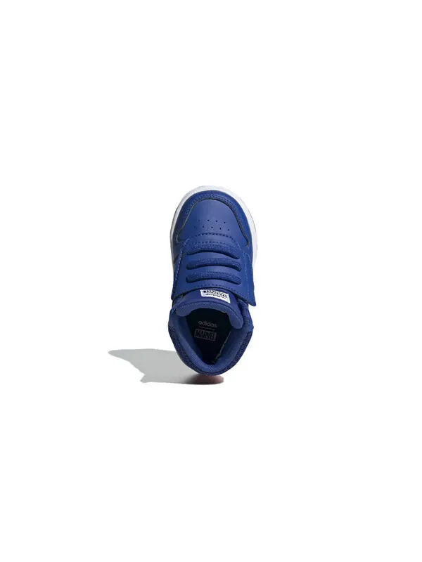 Кроссовки neo hoops mid 2.0 Adidas — изображение 4 из 4, синий/красный