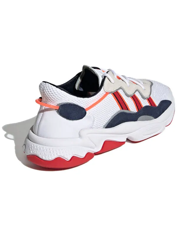 Кроссовки ozweego Adidas — изображение 3 из 4, черный/белый/оранжевый