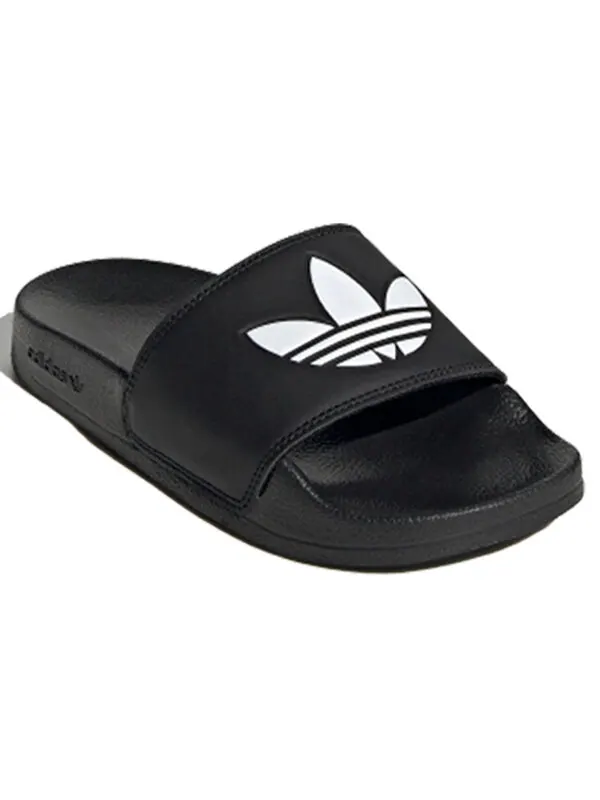 Тапочки adilette lite слайд Adidas — изображение 2 из 4, черный/белый/черный