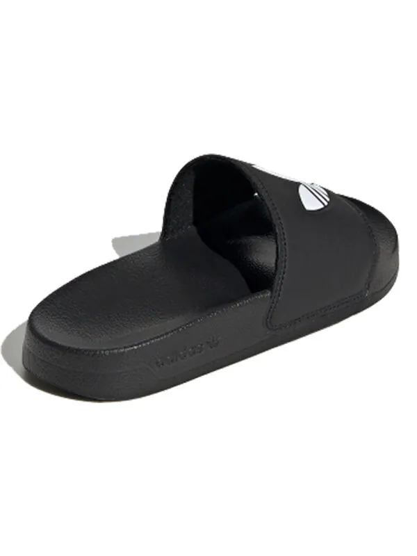 Тапочки adilette lite слайд Adidas — изображение 3 из 4, черный/белый/черный