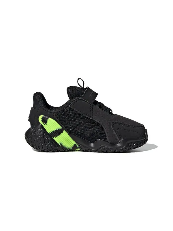 Кроссовки 4uture rnr el i Adidas — изображение 2 из 4, черный/зеленый