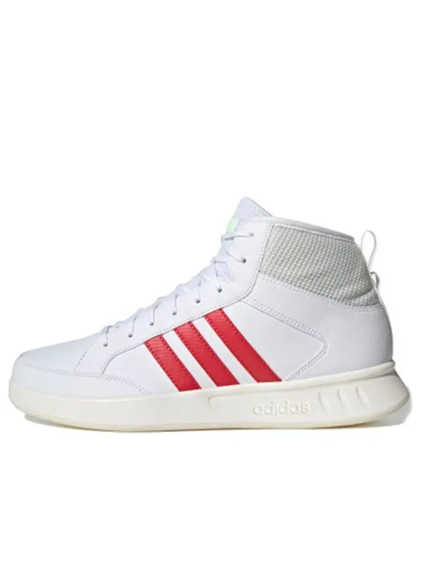 Кроссовки court80s mid high top casual кроссовки унисекс красные Adidas — изображение 1 из 4, серый
