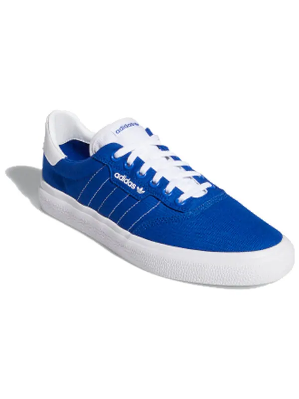 Кроссовки оригинал 3mc vulc Adidas — изображение 2 из 4, белый/синий
