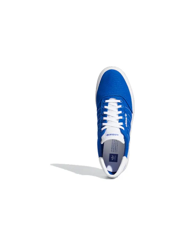 Кроссовки оригинал 3mc vulc Adidas — изображение 4 из 4, белый/синий