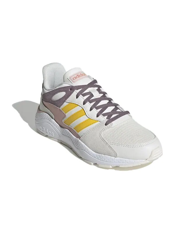 Кроссовки neo crazychaos Adidas — изображение 2 из 4, белый/желтый/коричневый