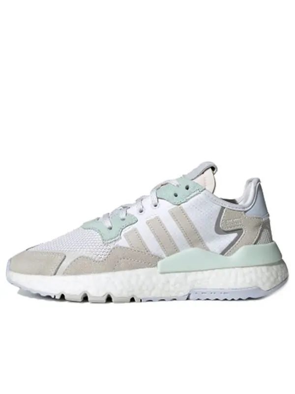 Кроссовки ночные джоггеры Adidas — изображение 1 из 4, белый