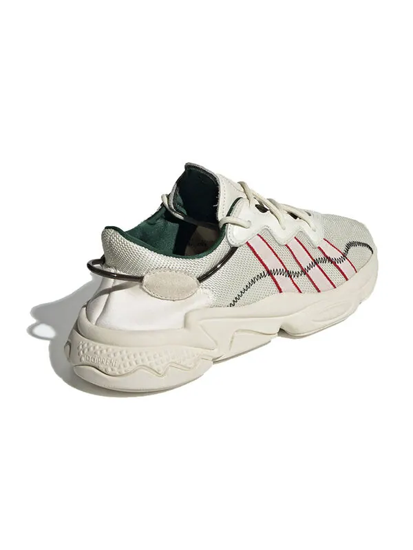 Толстые кроссовки pusha tx ozweego Adidas — изображение 3 из 4, белый