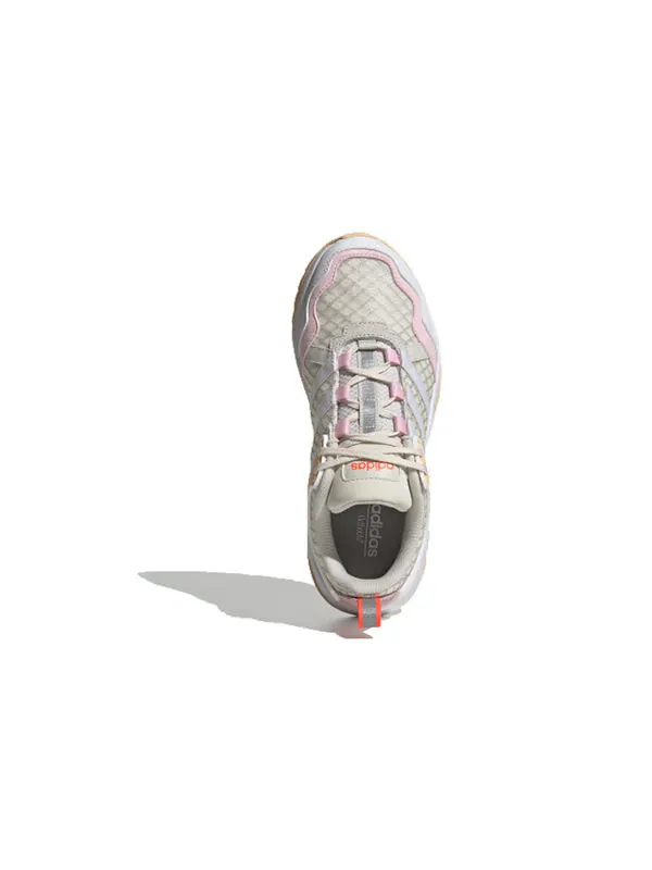 Кроссовки neo 20 20 fx trail Adidas — изображение 4 из 4, белый/розовый/желтый