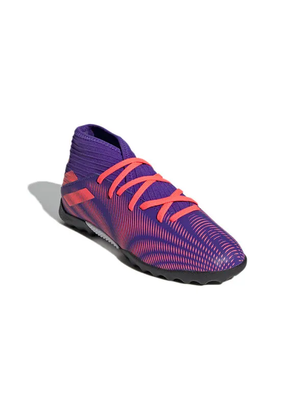 Кроссовки nemeziz .3 turf j Adidas — изображение 3 из 4, фиолетовый/розовый