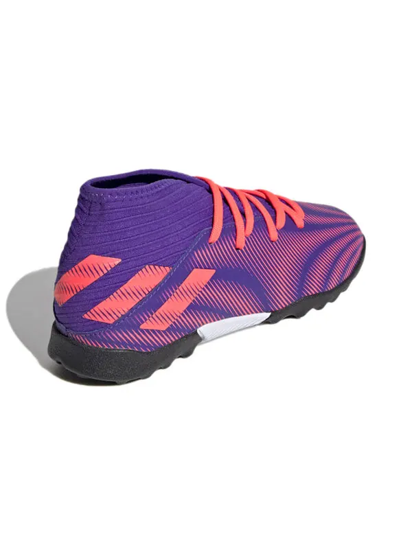 Кроссовки nemeziz .3 turf j Adidas — изображение 4 из 4, фиолетовый/розовый