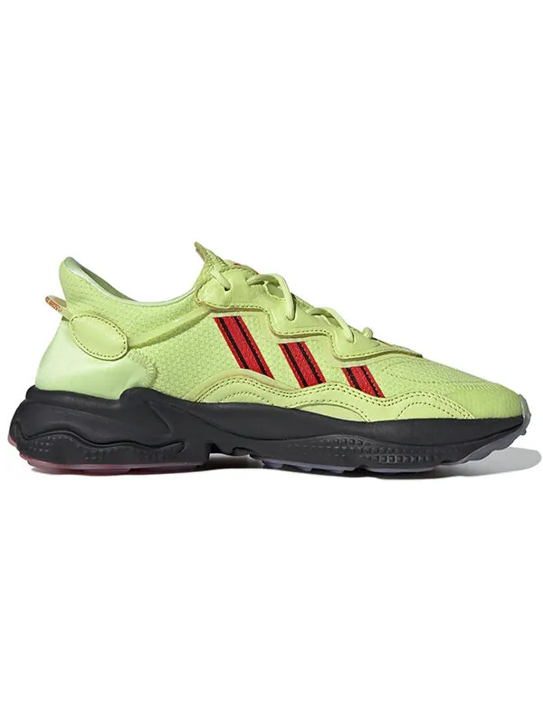 Толстые кроссовки оригиналы ozweego Adidas — изображение 2 из 4, желтый/красный/черный
