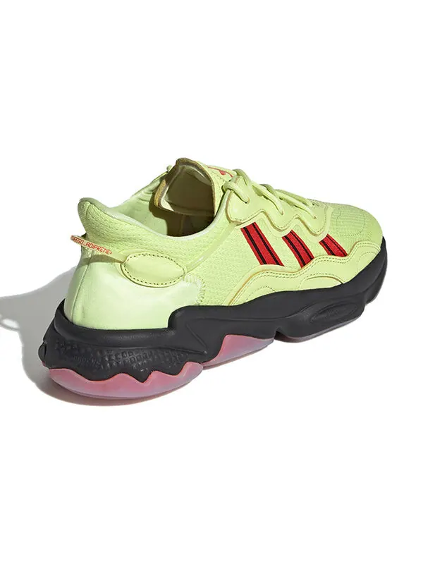 Толстые кроссовки оригиналы ozweego Adidas — изображение 4 из 4, желтый/красный/черный