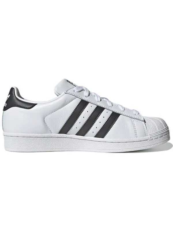 Кроссовки originals superstar for black/white/golden Adidas — изображение 2 из 4, черный/белый/золотистый