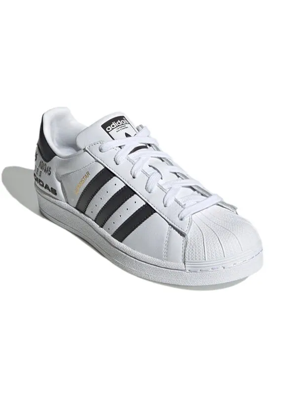 Кроссовки originals superstar for black/white/golden Adidas — изображение 3 из 4, черный/белый/золотистый