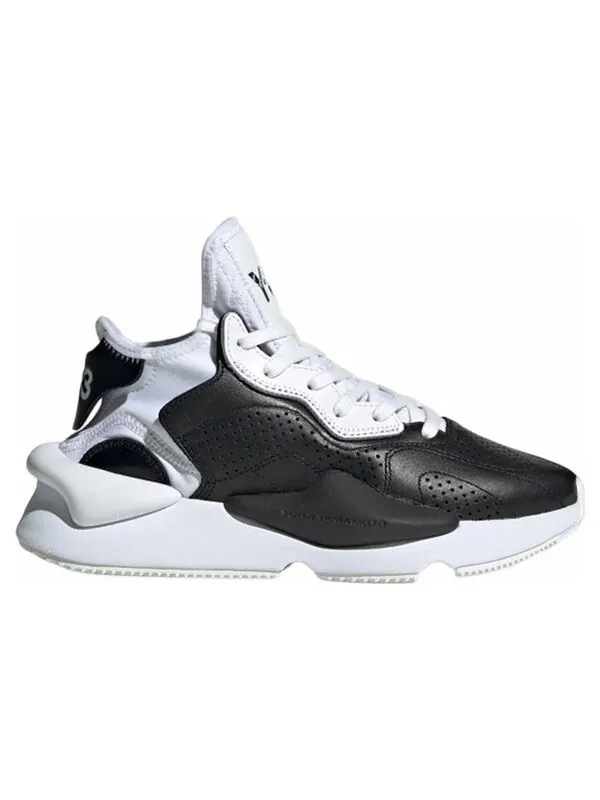 Кроссовки Adidas Y-3 Kaiwa 'Black Cloud White' — изображение 2 из 4, черный / белый