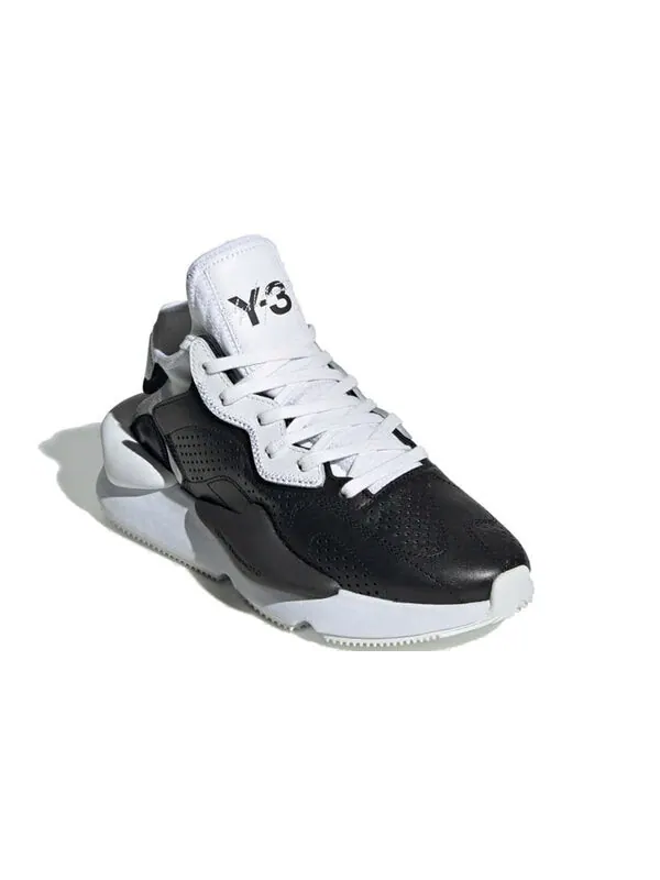 Кроссовки Adidas Y-3 Kaiwa 'Black Cloud White' — изображение 3 из 4, черный / белый