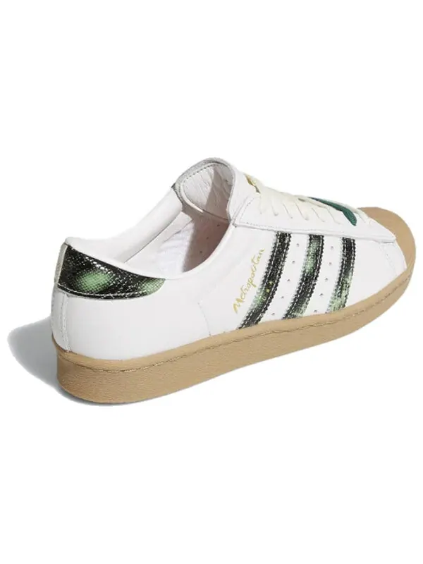 Кроссовки metropolitan x superstar 80 Adidas — изображение 3 из 4, белый