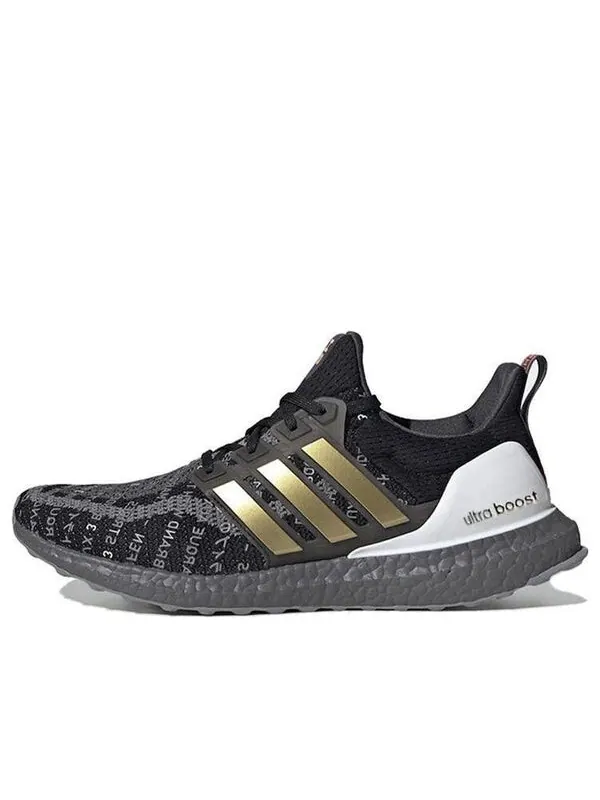 Кроссовки ultraboost 2.0 city pack Adidas — изображение 1 из 4, черный/белый/золотистый