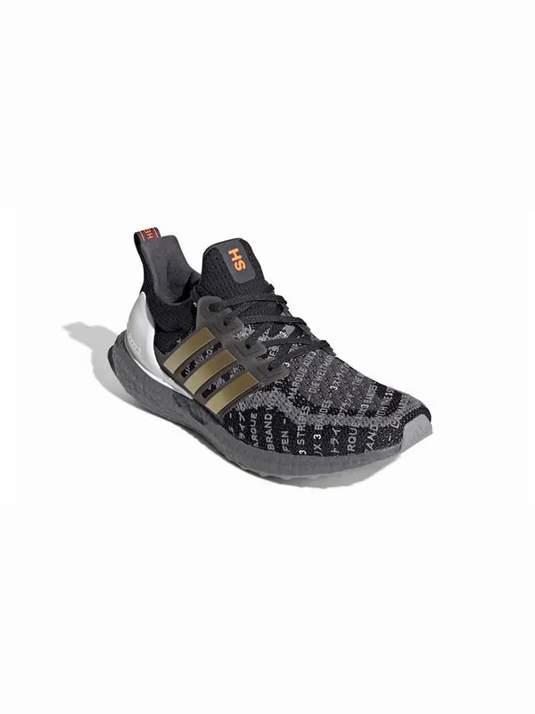 Кроссовки ultraboost 2.0 city pack Adidas — изображение 3 из 4, черный/белый/золотистый