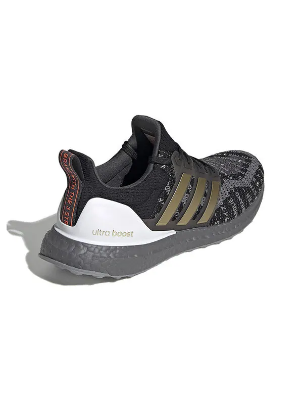 Кроссовки ultraboost 2.0 city pack Adidas — изображение 4 из 4, черный/белый/золотистый