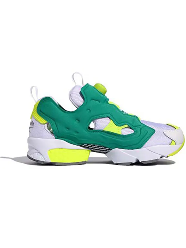 Кроссовки instapump fury 'icons pack - court victory' Reebok — изображение 2 из 4, белый/зеленый
