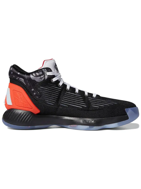 Кроссовки d rose 10 Adidas — изображение 2 из 4, черный