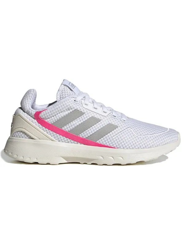 Кроссовки neo nebzed розовые Adidas — изображение 2 из 4, розовый/серый