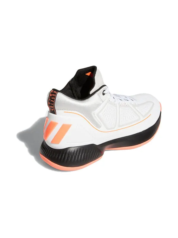 Кроссовки d rose 10 розовые Adidas — изображение 3 из 4, белый/черный/розовый