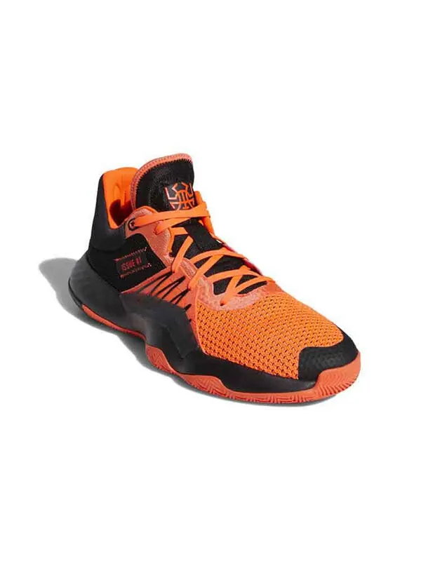 Кроссовки дон выпуск №1 Adidas — изображение 3 из 4, черный/оранжевый