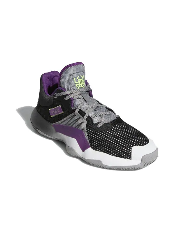 Кроссовки дон выпуск №1 Adidas — изображение 2 из 4, фиолетовый