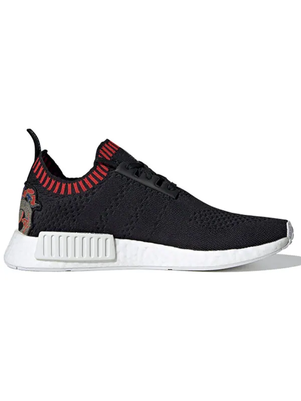 Кроссовки nmd r1 Adidas — изображение 2 из 4, черный