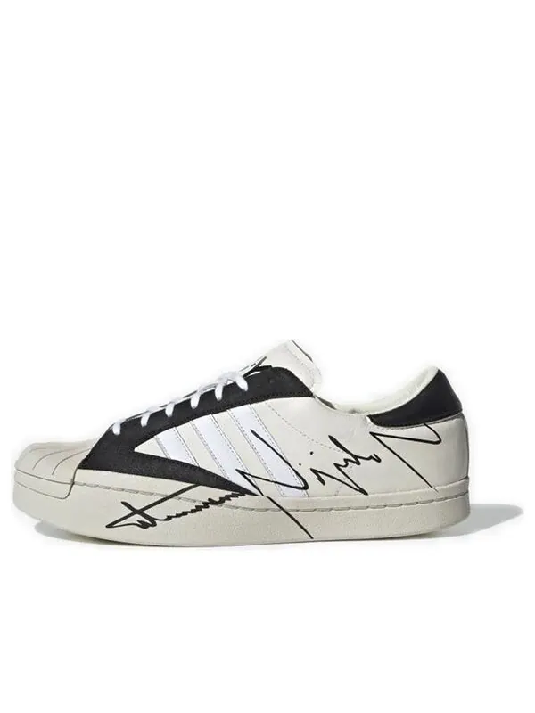 Модные кроссовки y 3 yohji pro superstar skate low Adidas — изображение 1 из 4, черный / белый