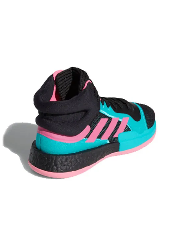 Кроссовки Marquee Boost Adidas — изображение 3 из 4, черный/синий/розовый