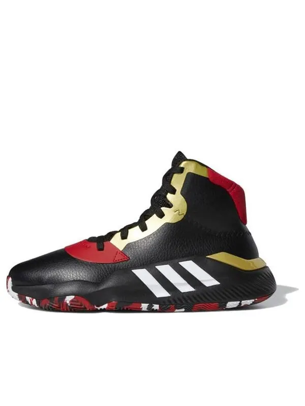 Кроссовки pro bounce 2019 Adidas — изображение 1 из 4, черный/белый