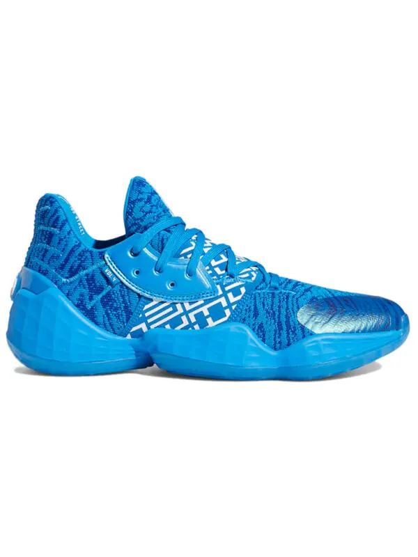 Кроссовки Harden Vol. 4 Adidas — изображение 2 из 4, синий/белый