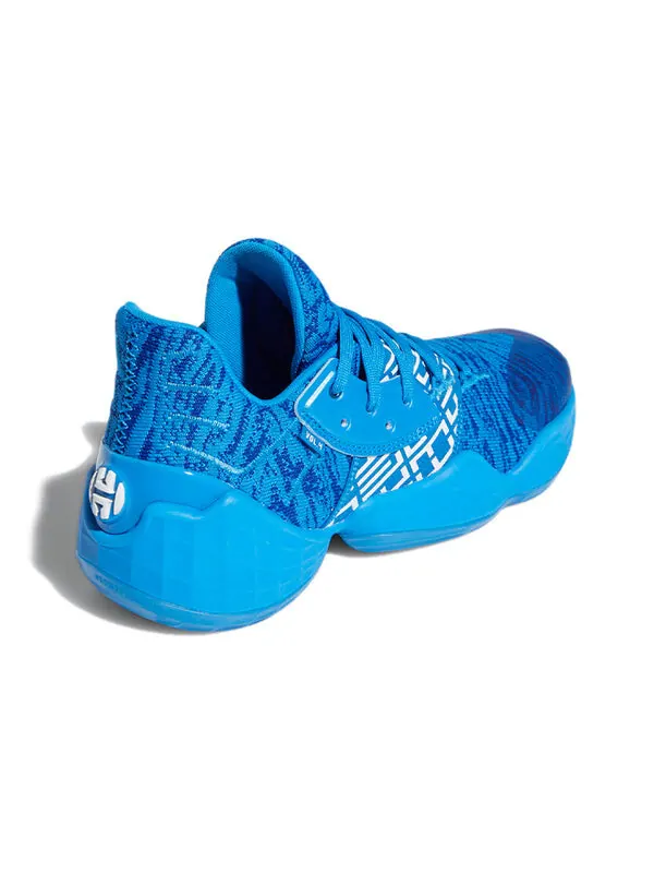 Кроссовки Harden Vol. 4 Adidas — изображение 4 из 4, синий/белый
