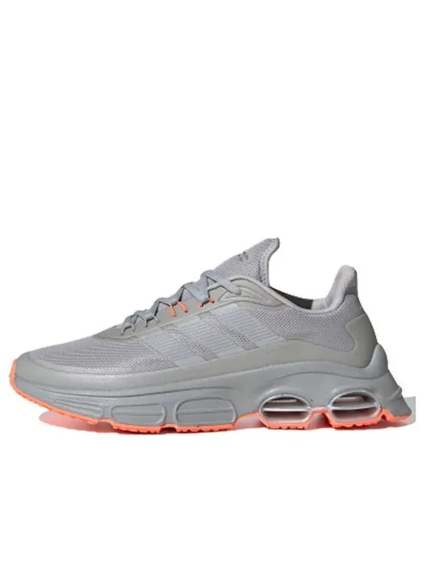 Кроссовки neo quadcube Adidas — изображение 1 из 4, серый/оранжевый